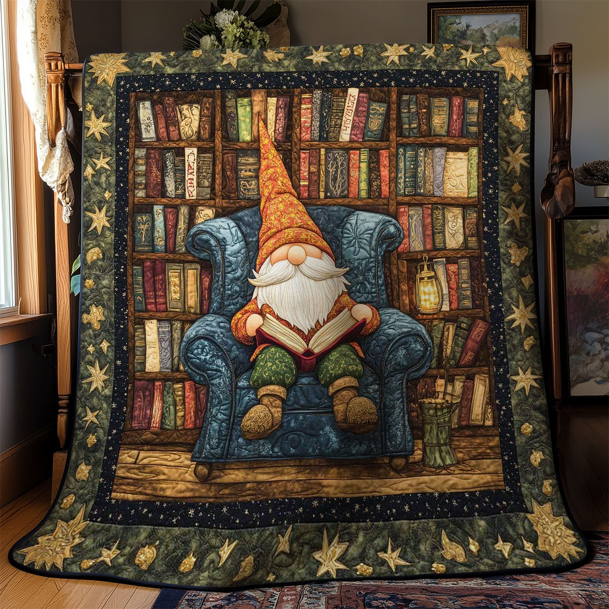Bookish Gnome WN2612022CL Quilt