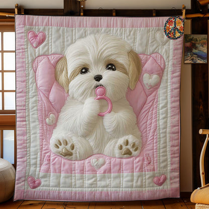 Cozy Shih Tzu WN1511048CL Quilt