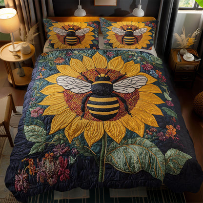 Sunflower Bee WN1202081CL Duvet Cover Set