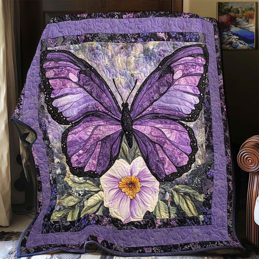 Royal Bloom Butterfly YR0301026CL Quilt