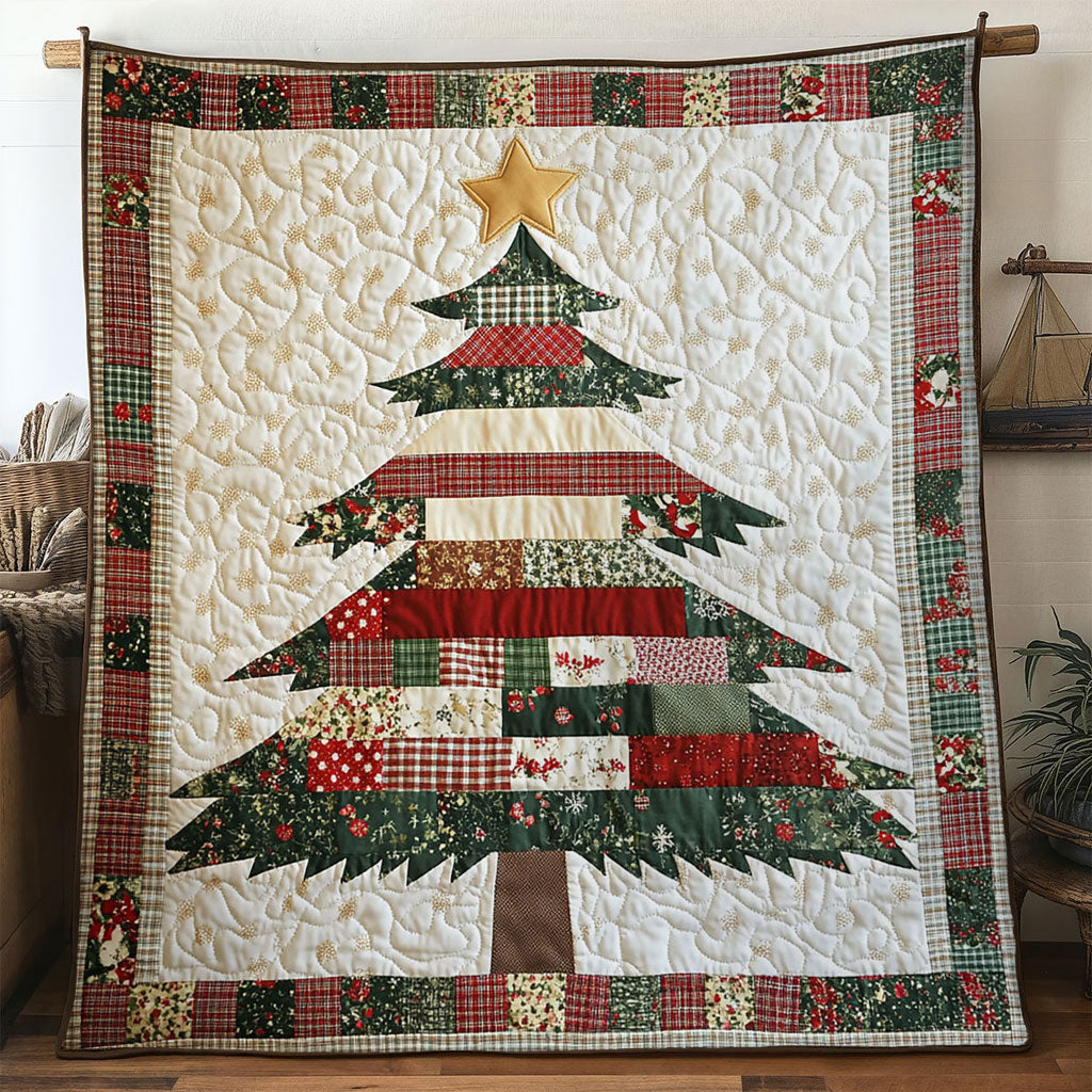 Peaceful Patch Christmas Tree WN1211081CL Quilt