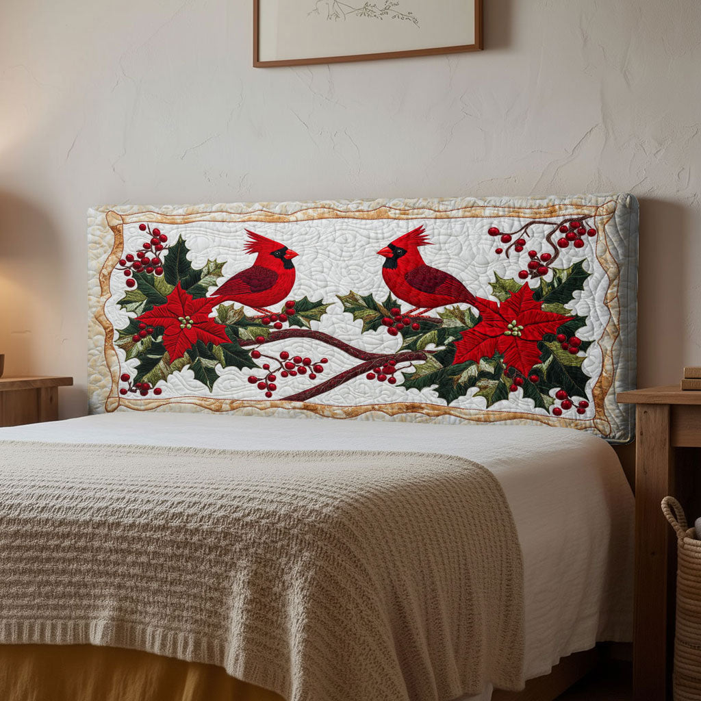 Cardinal Nature Melody WN1112149CL Quilted Headboard Slipcover