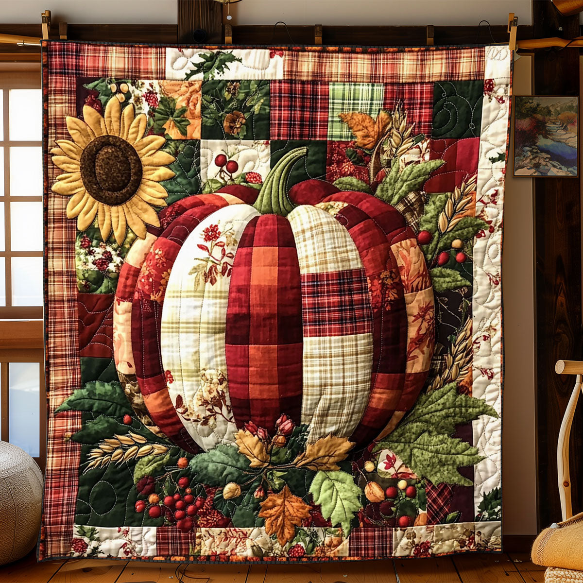 Thanksgiving Treasure WJ0901028CL Quilt