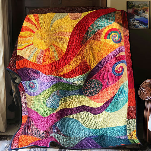 Solar Spiral YR2001025CL Quilt
