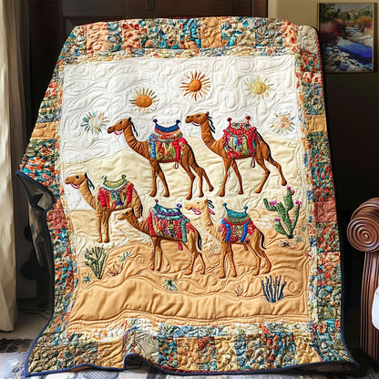 Camel In Desert WY0901014CL Quilt