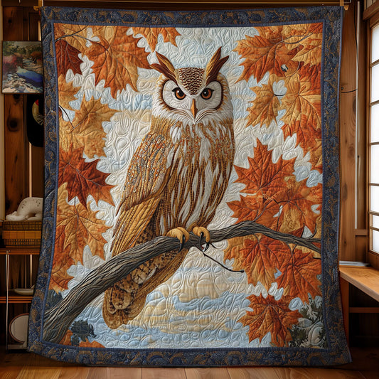 Autumn Owl CW2205408CL Quilt