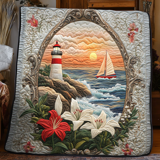 Lily Lighthouse WX0406028CL Quilt