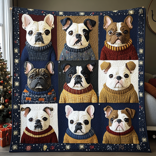 French Bulldog MH1909006CL Quilt