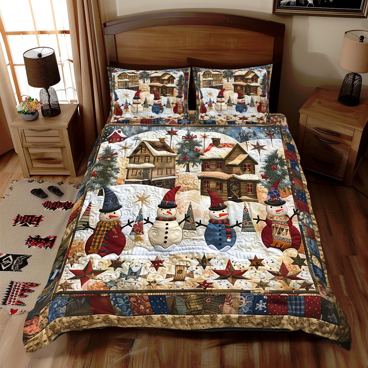 Christmas Village WJ2611037CL Duvet Cover Set