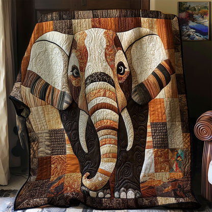 Majestic Elephant Mosaic WJ2012022CL Quilt