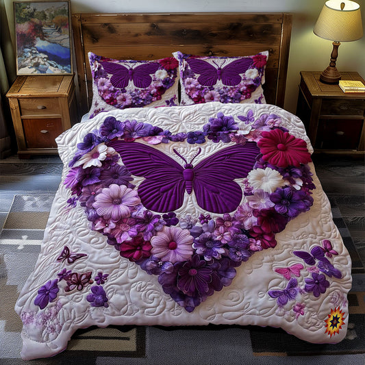 Heart Butterfly WY09120056CL Duvet Cover Set
