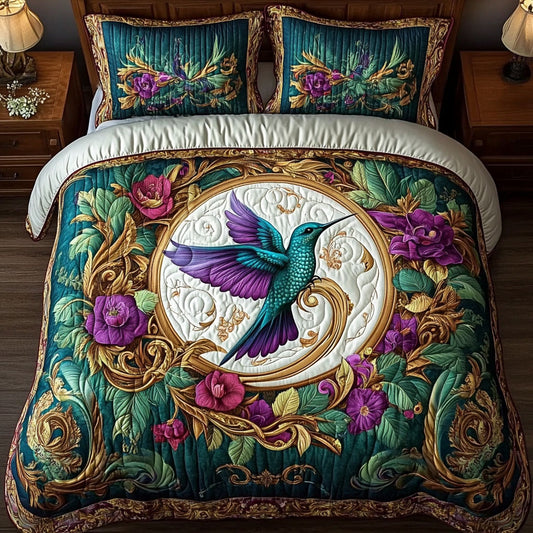 Hummingbird In Garden WY0502007CL Duvet Cover Set