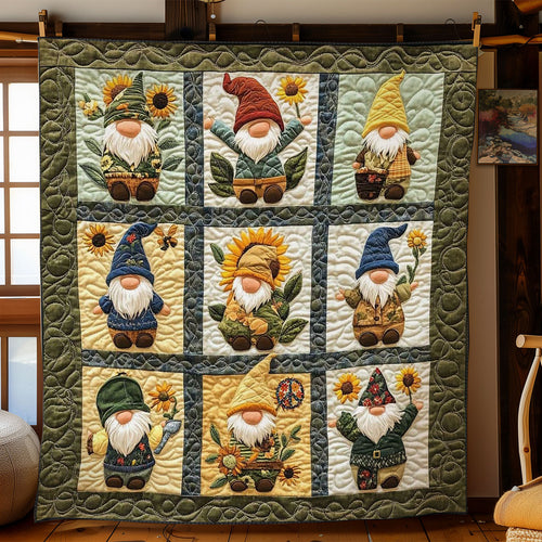 Blooming Gnome WN1411070CL Quilt