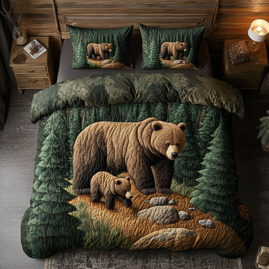 Brown Bear CW0107009CL Duvet Cover Set