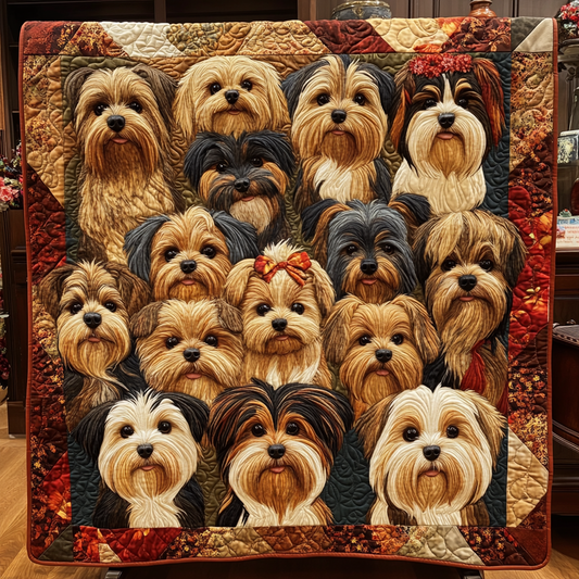 Puppy Parade YR1401040CL Quilt