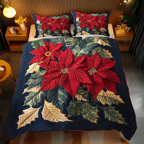 Gorgeous Poinsettia WP2511024CL Duvet Cover Set