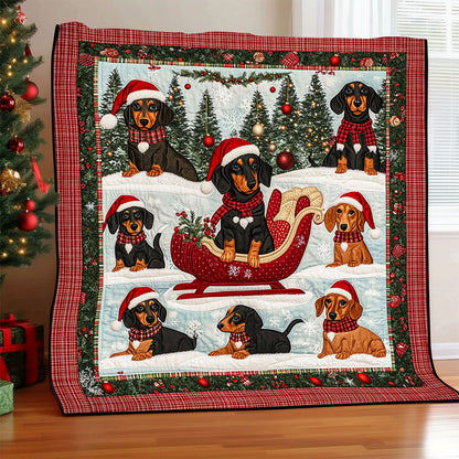 Jolly Dachshund CW1211029CL Quilt