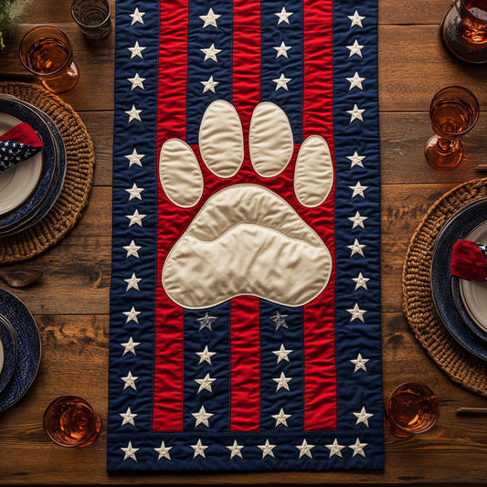 Starry Paw WN1707055CL Quilted Table Runner