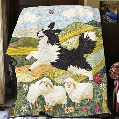 Dog And Sheep WY1202095CL Quilt