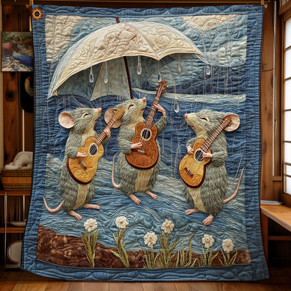 Mouse Music Band WY2612034CL Quilt