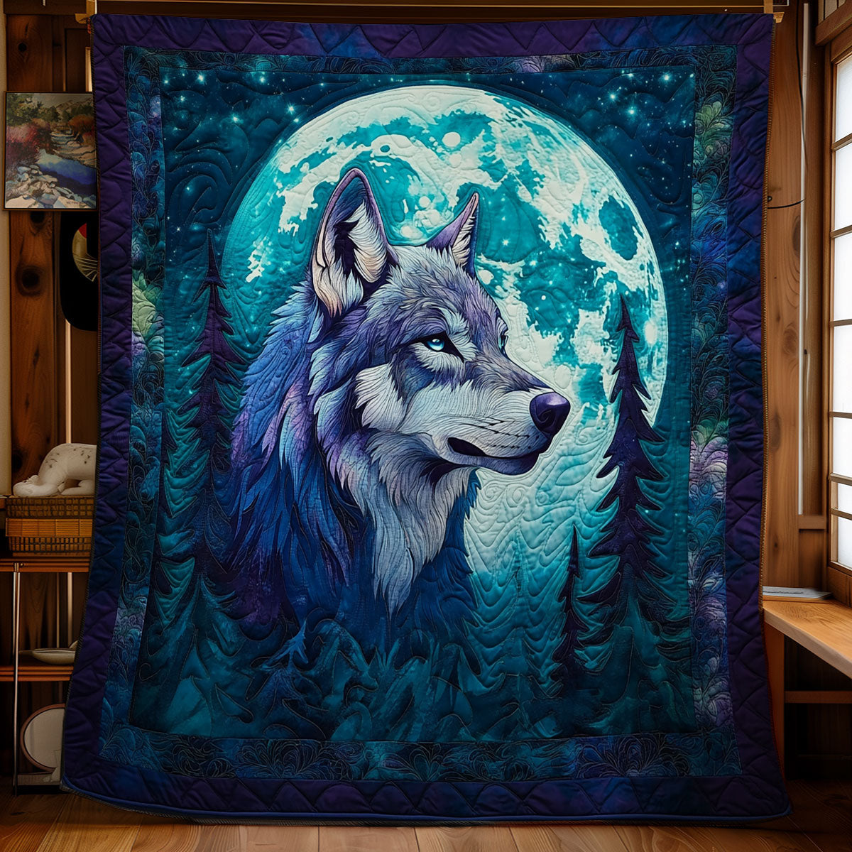 Moonlit Guardian WX0407046CL Quilt