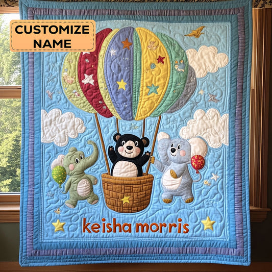 Balloon Joy CP1807008CL Baby Quilt