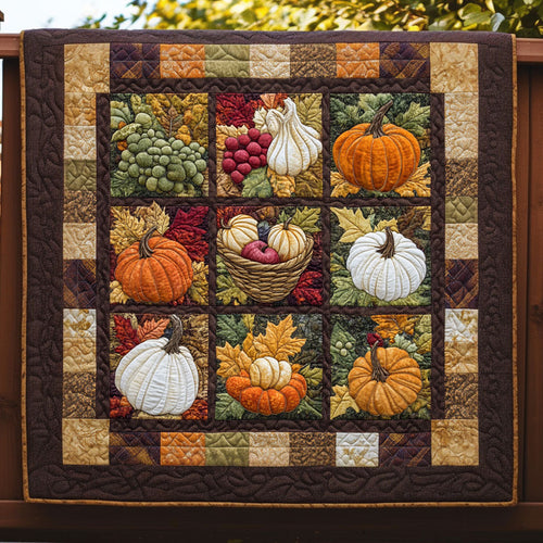 Autumn Cornucopia WN2508011CL Quilt