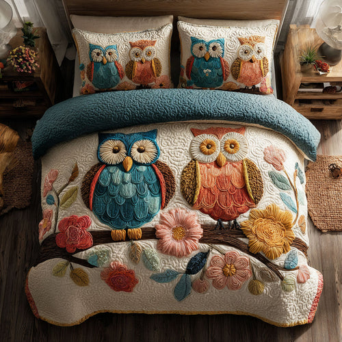 Owl Cozy Nest CW0210045CL Duvet Cover Set