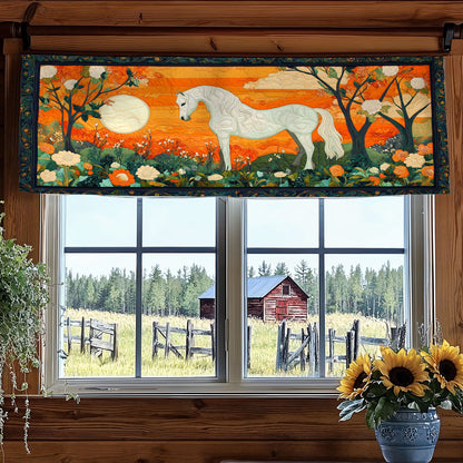 Wildflower Stallion WY1407021CL Quilted Valance