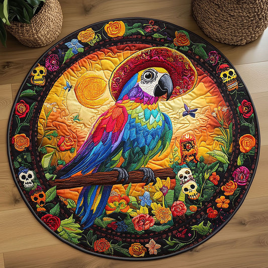 Candle Parrot WN2108013CL Quilted Round Mat