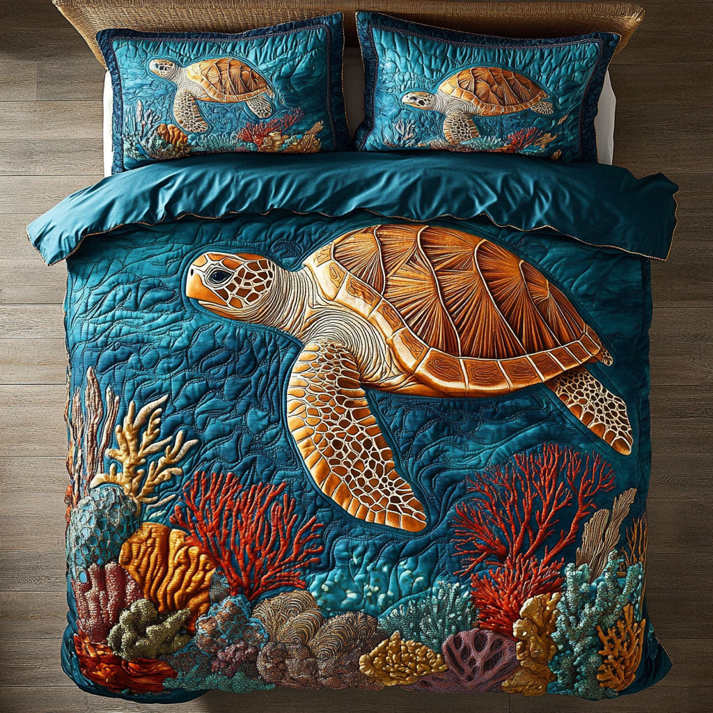 Sea Turtle CP1109013CL Duvet Cover Set
