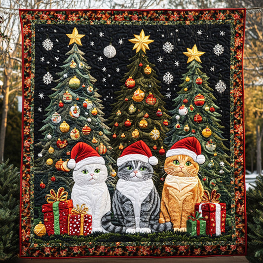 Santa Cat WN2609042CL Quilt
