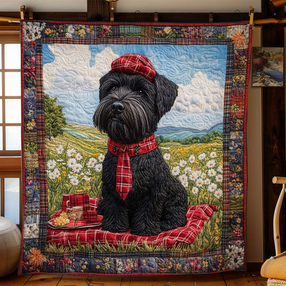 Scottish Terrier Style WN2104041CL Quilt