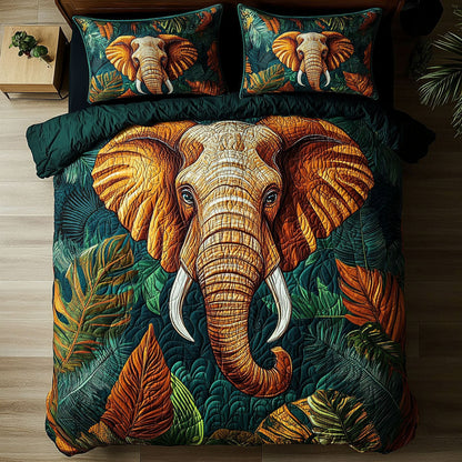 Elephant Tropical WX0506008CL Duvet Cover Set