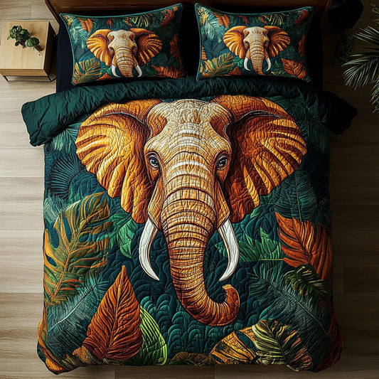 Elephant Tropical WX0506008CL Duvet Cover Set