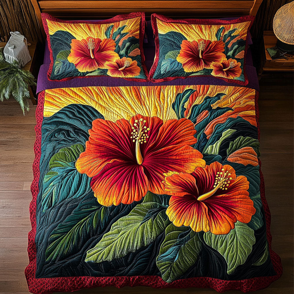 Tropical Blaze WY2406011CL Duvet Cover Set