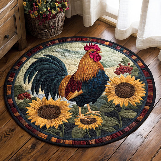 Countryside Charm CP0810010CL Quilted Round Mat