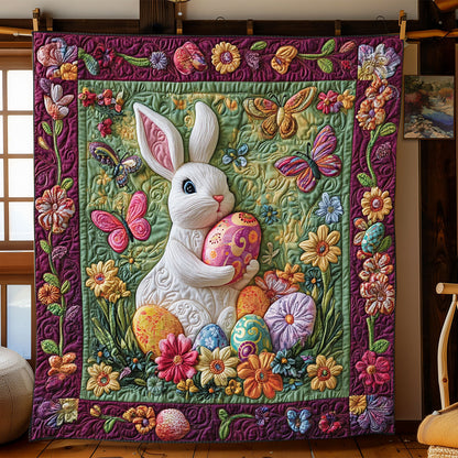 Easter Bunny Meadow WJ1001010CL Quilt