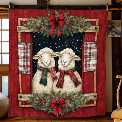 Cozy Barn Sheep WN1711010CL Quilt