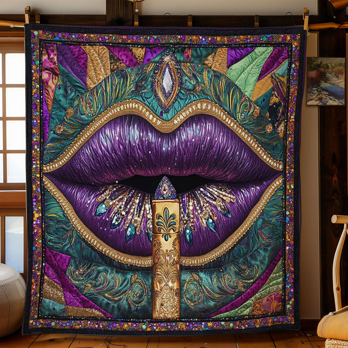 Glitter Lip WN1403059CL Quilt