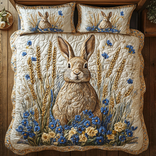 Rabbit In Garden WY1801028CL Duvet Cover Set