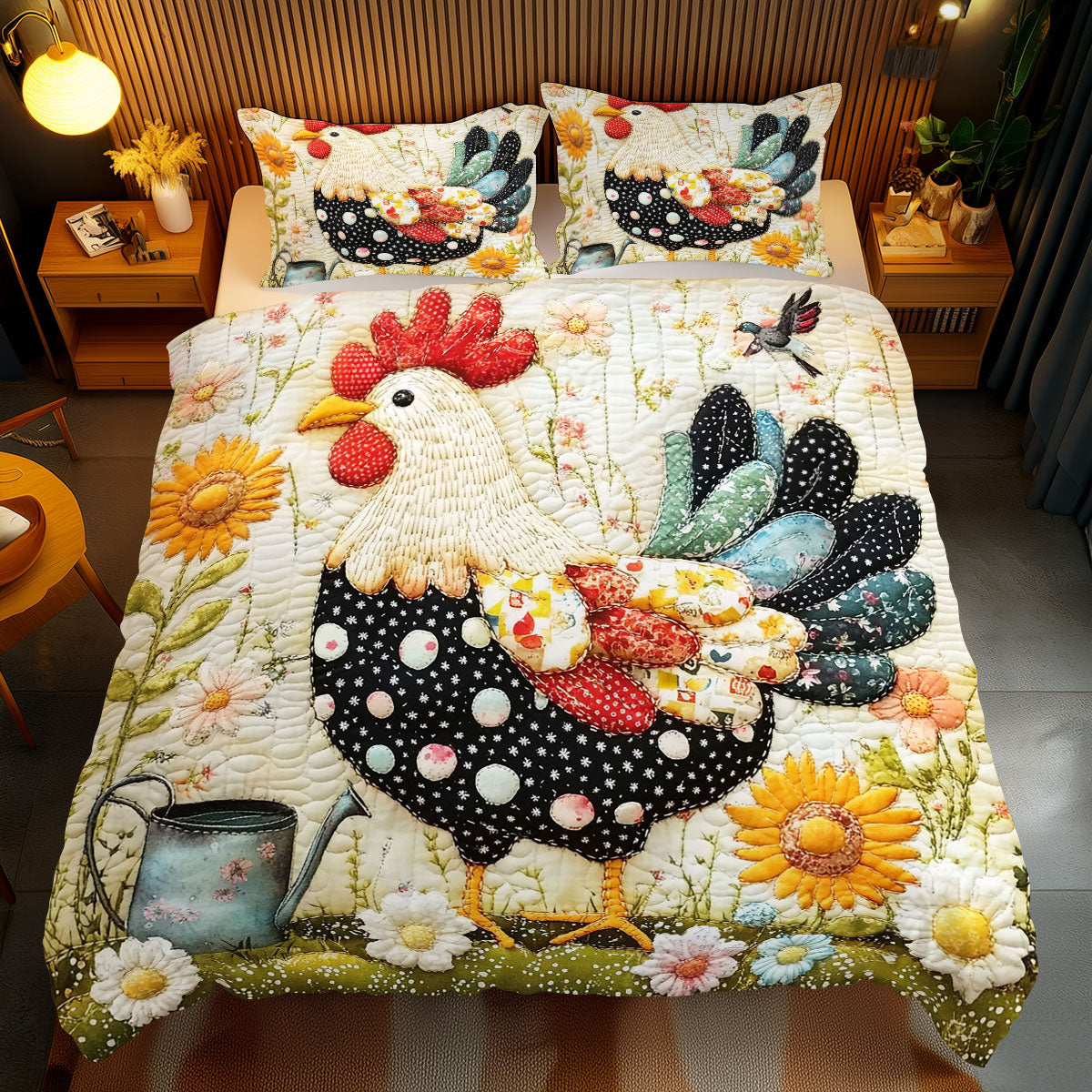 Chicken Charm WJ2712032CL Duvet Cover Set