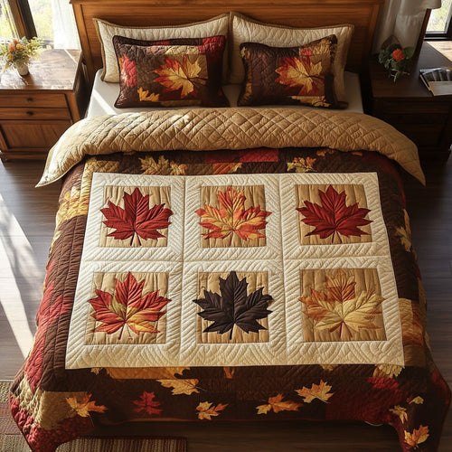 Autumn Maple Charm CW1208026CL Duvet Cover Set