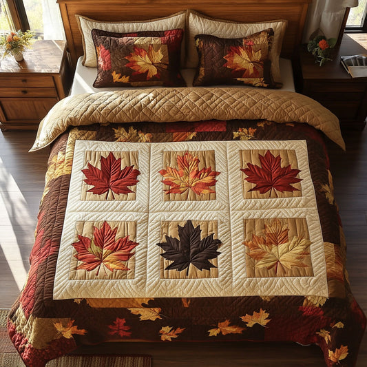 Autumn Maple Charm CW1208026CL Duvet Cover Set