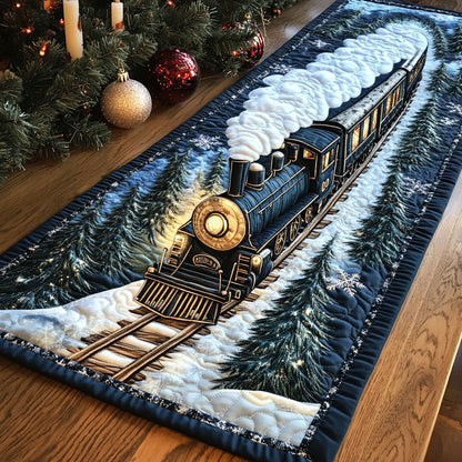 Magic Train CP2810071CL Quilted Table Runner
