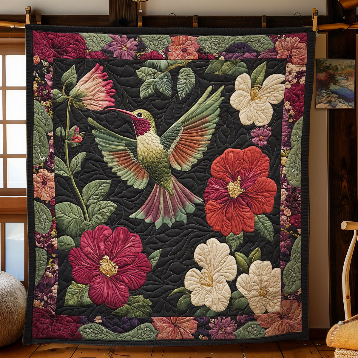 Vibrant Whimsy WY1203062CL Quilt