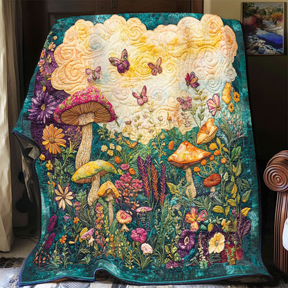 Mushroom Forest WY2103018CL Quilt