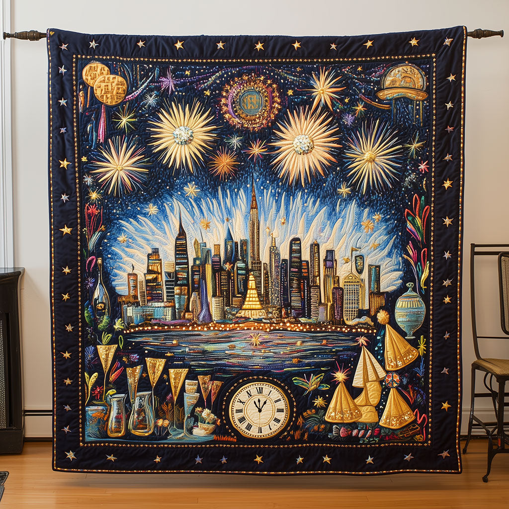 New Year's Eve WJ2510016CL Quilt