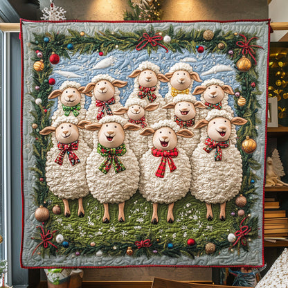 Winter Melody Sheep WN3010071CL Quilt