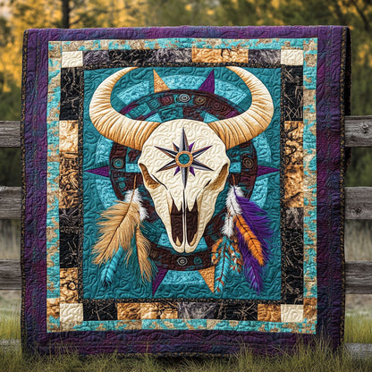 Spirit Bull Skull WN2308107CL Quilt